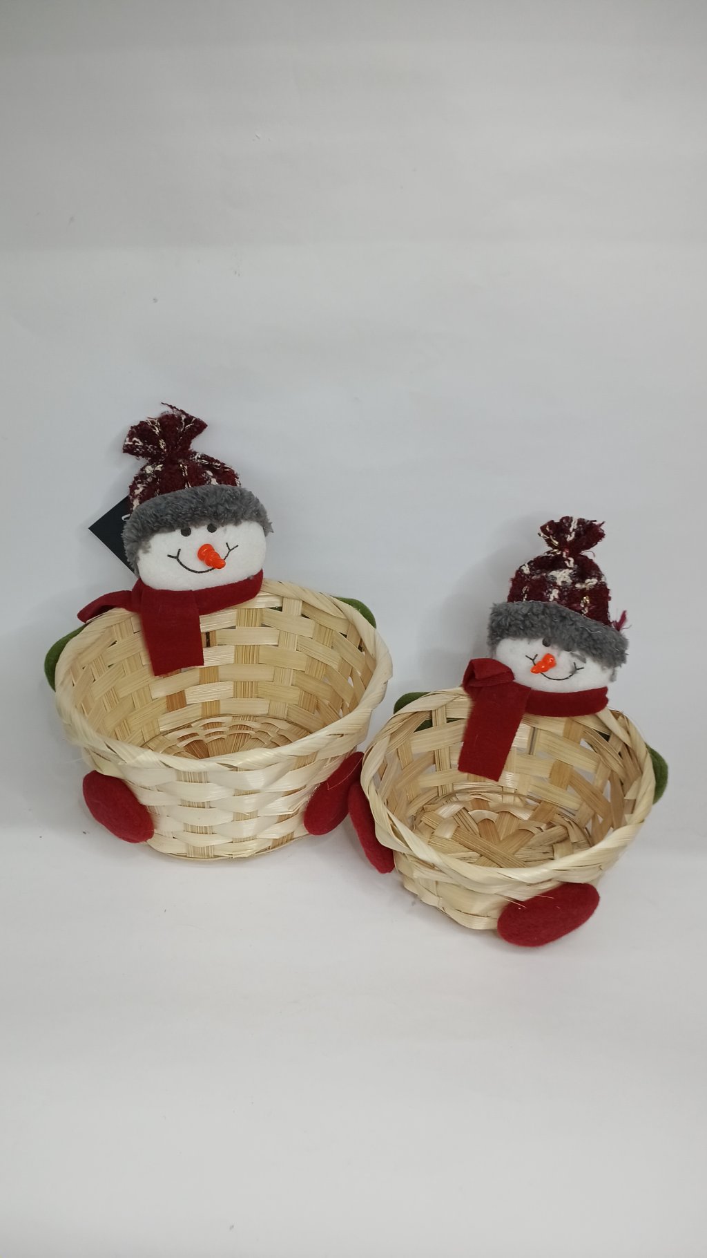 Kit Cesta Natal c/2 XTS2606 20cm