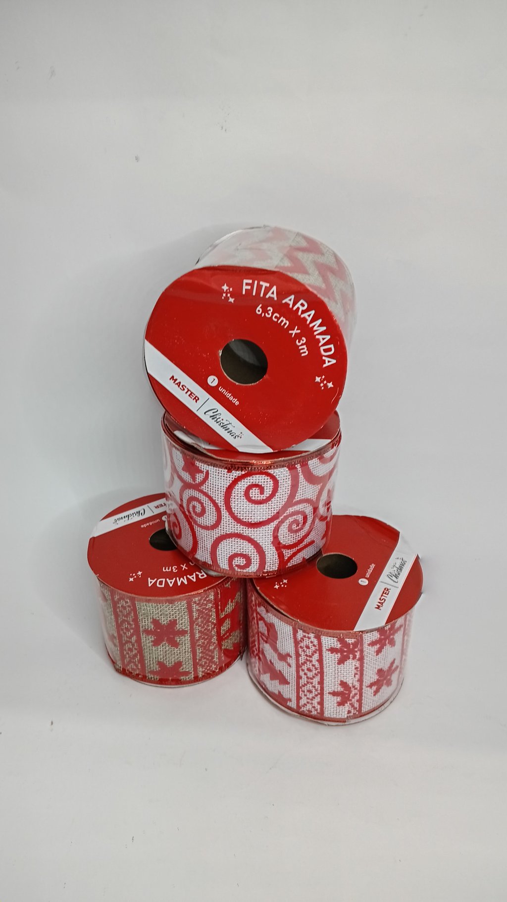 Fita Aramada YJ6093 6,3cm X 3m