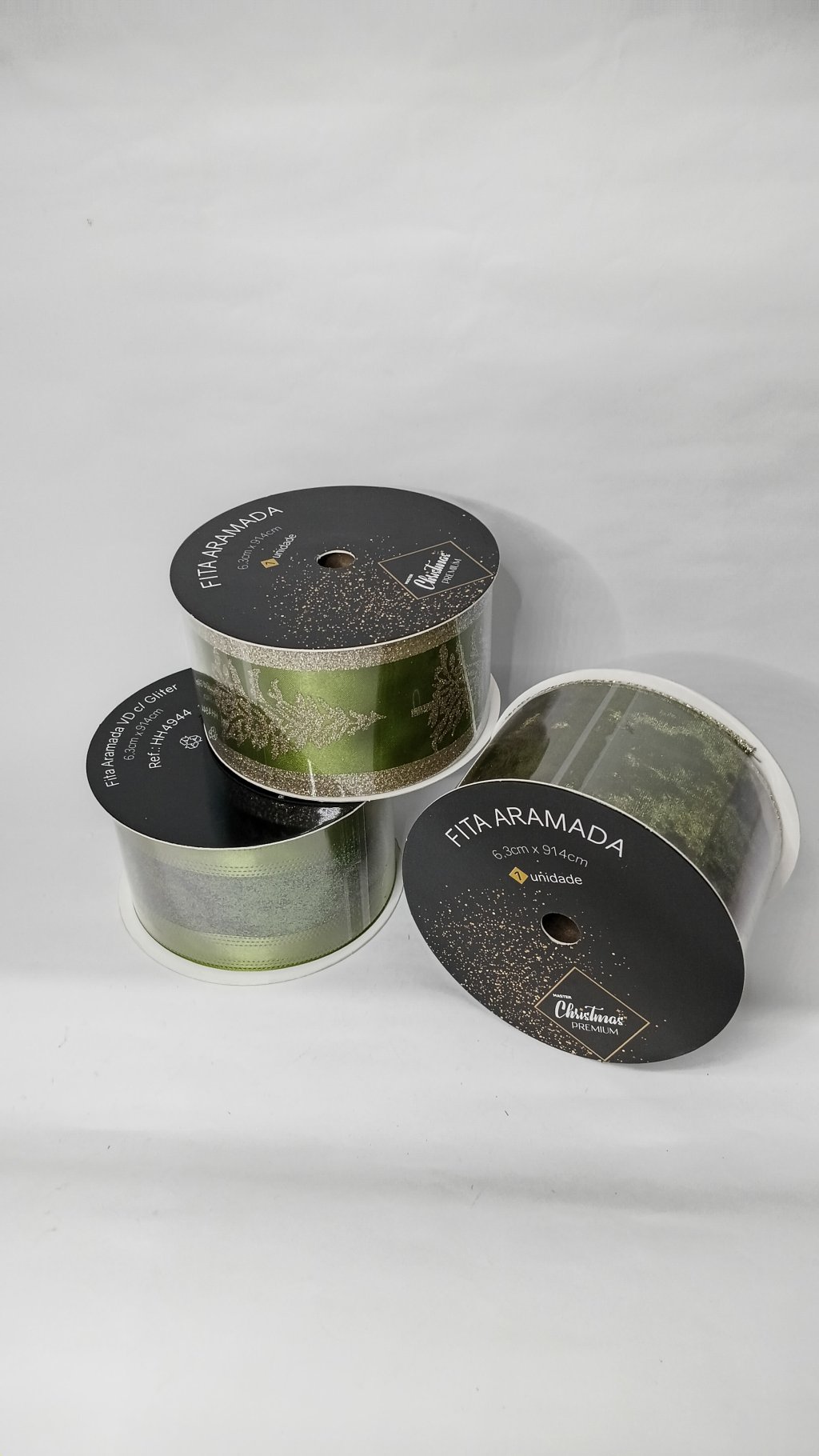 Fita Decorada Natal HH4944 6,3m X 914cm