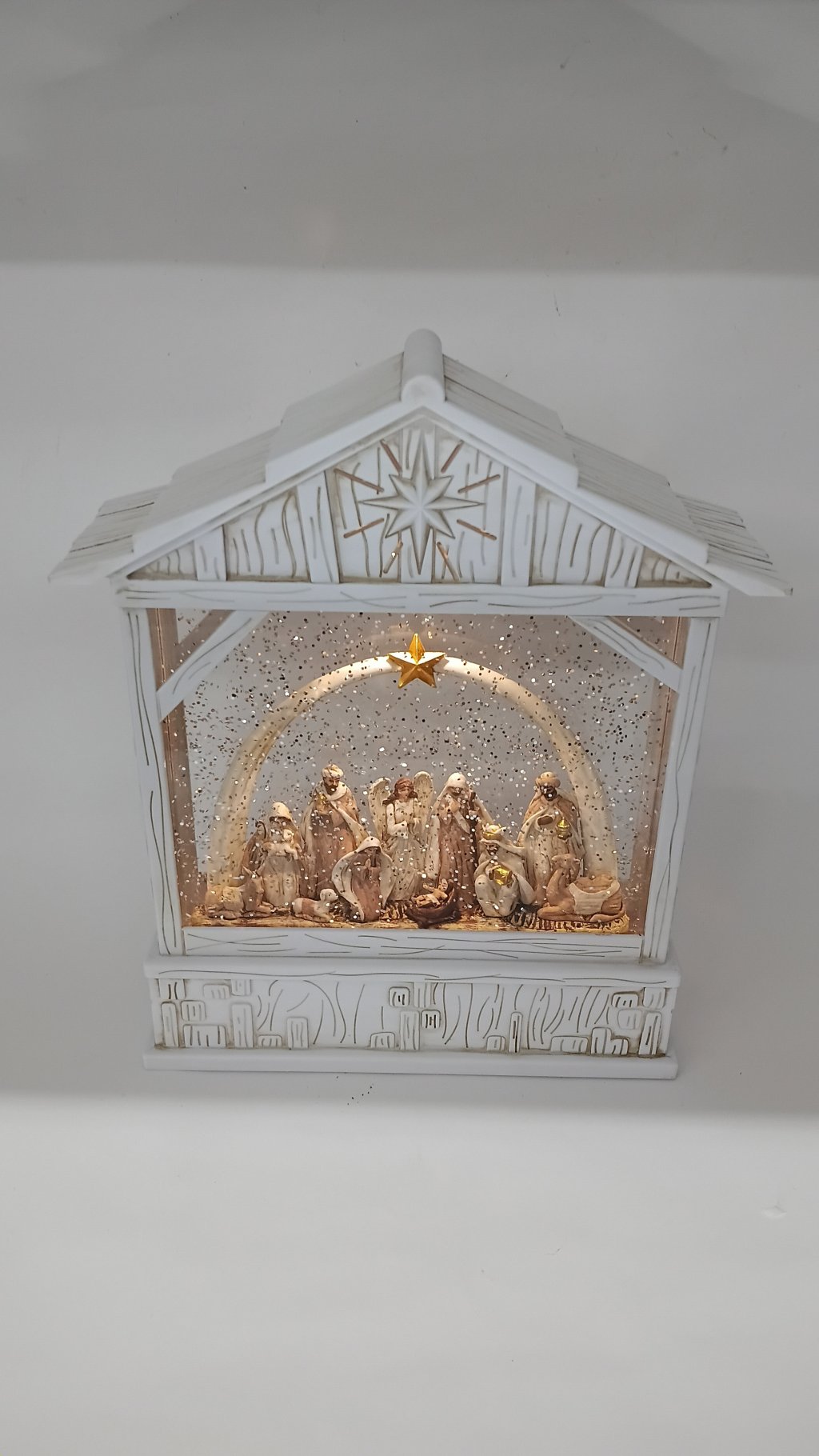 Lamparina Presépio c/Luz e Musical JJ3744 25cm