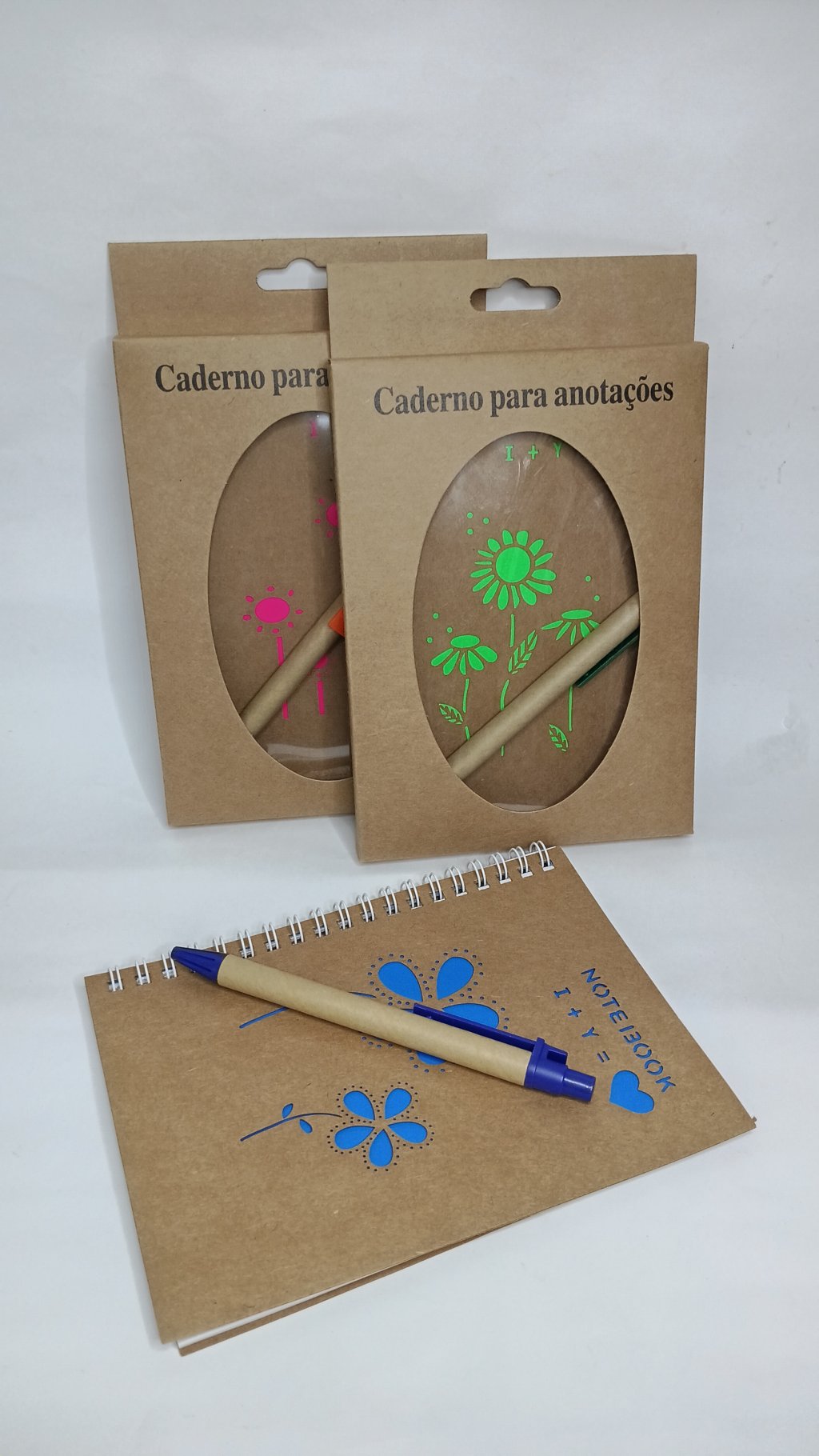 Caderno p/Anotações c/Caneta HA86907 11x16cm