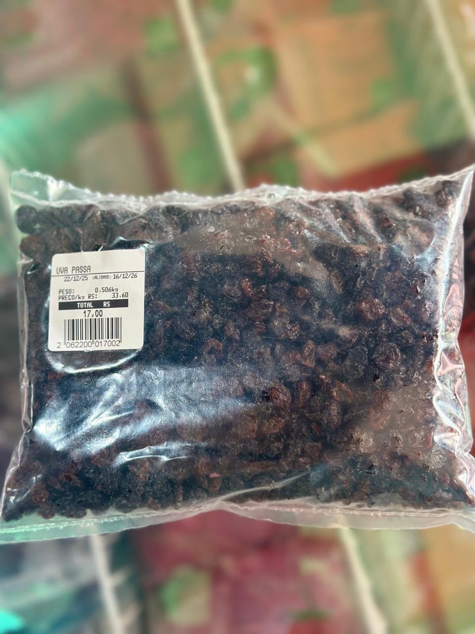 Uvas passas 