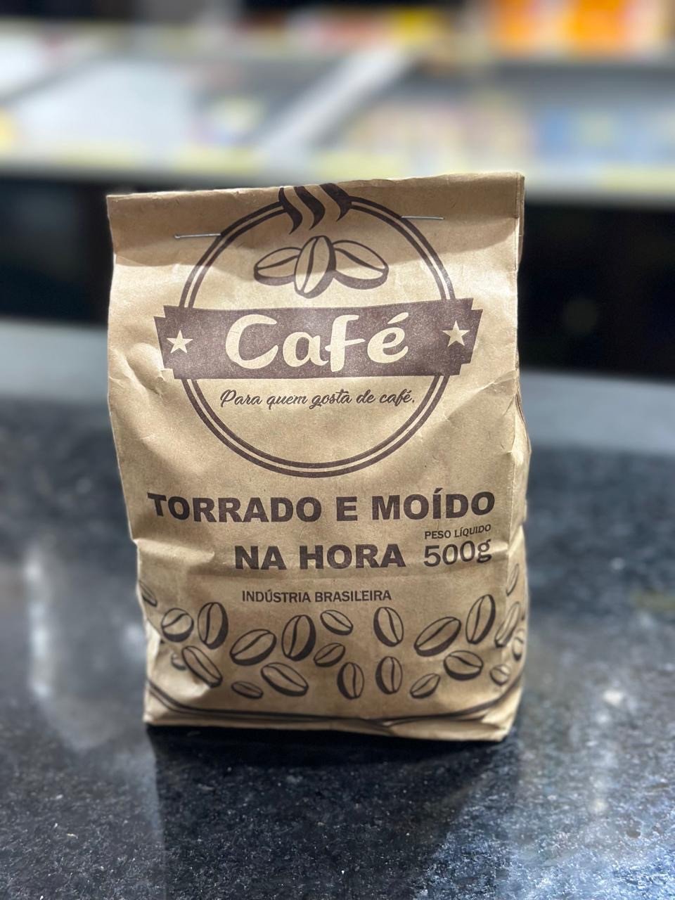 CAFÉ PUROMOÍDO ARÁBICA NA HORA  500GR 