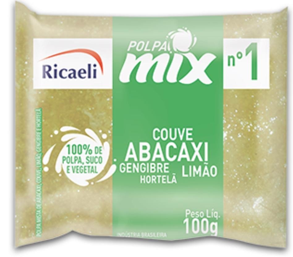 POLPA DETOX VERDE 10x100gr 