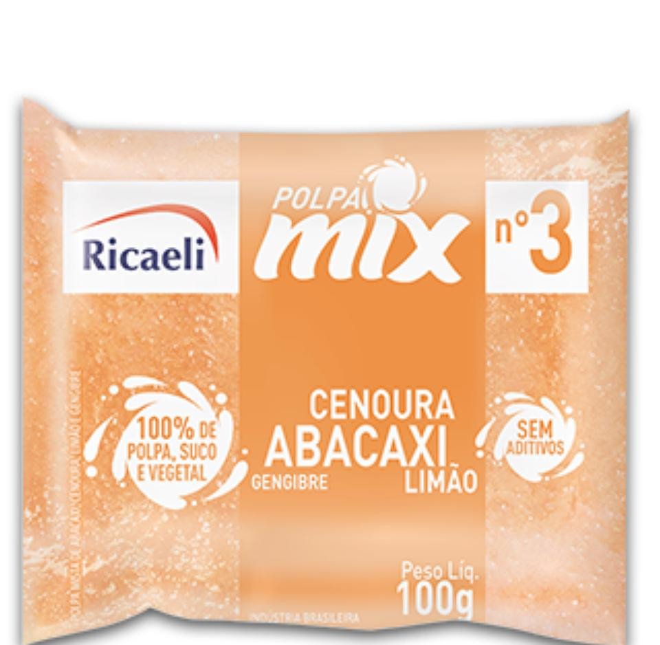 POLPA MIX BETA LARANJA 10x 100g