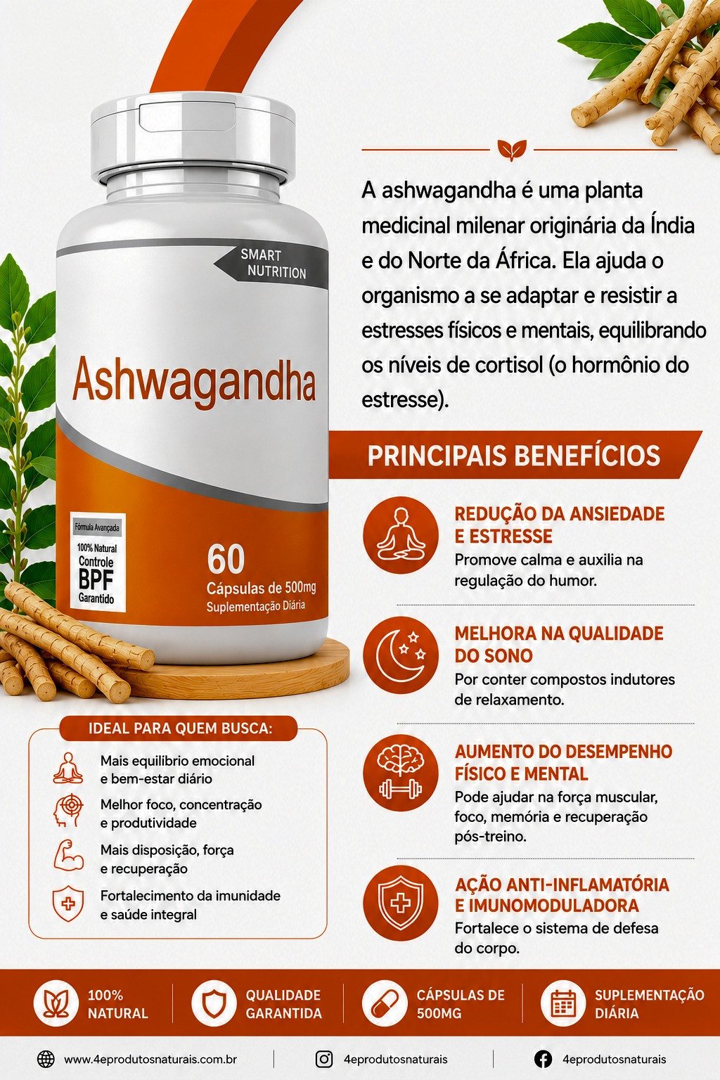 ASHAGANDHA 500 mg 60 cps 
