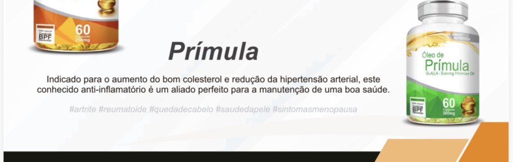 ÓLEO DE PRÍMULA 500mg 60 cps
