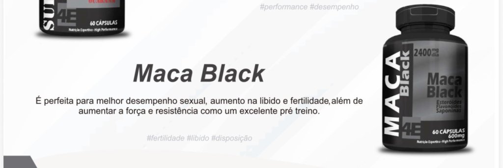 MACA BLACK 60 cps 600 mg 