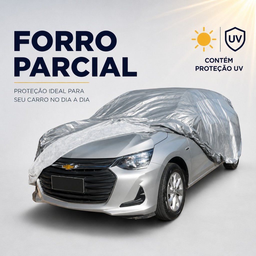 Capa de Cobrir Carro Forro Parcial C/ Proteção UV
