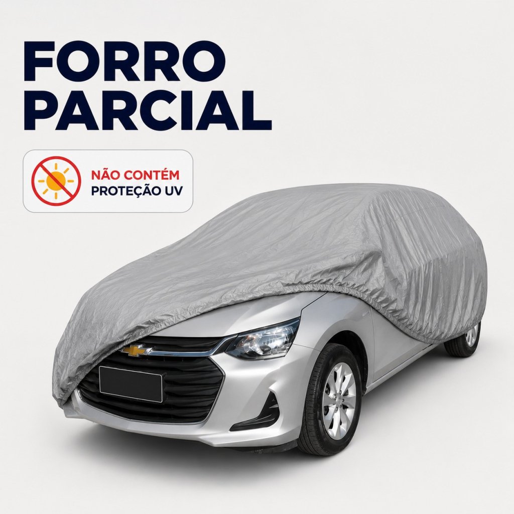 Capa de Cobrir Carro Forro Parcial SEM Proteção UV