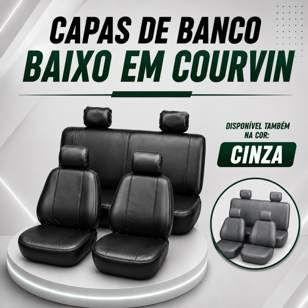 Capas Para Banco Baixo em Courvin