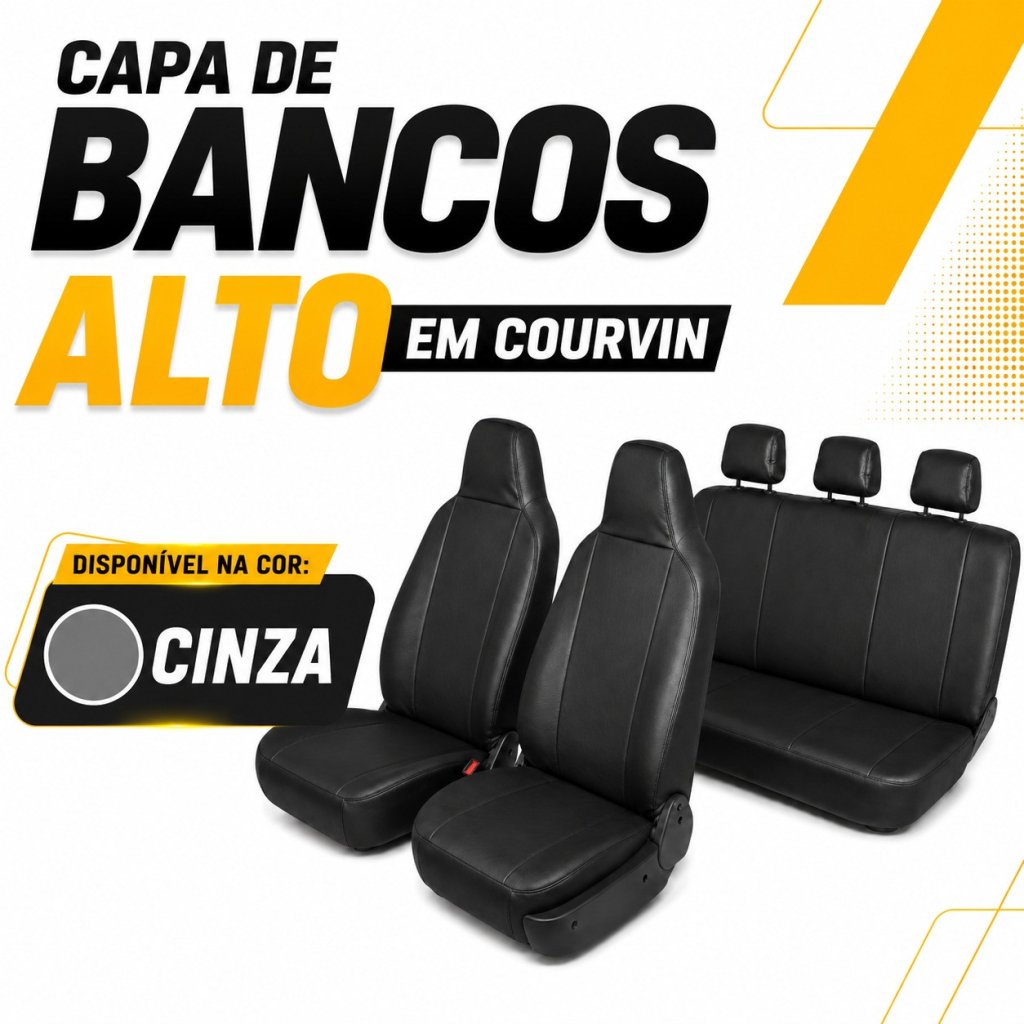 Capa para Banco Alto Courvin