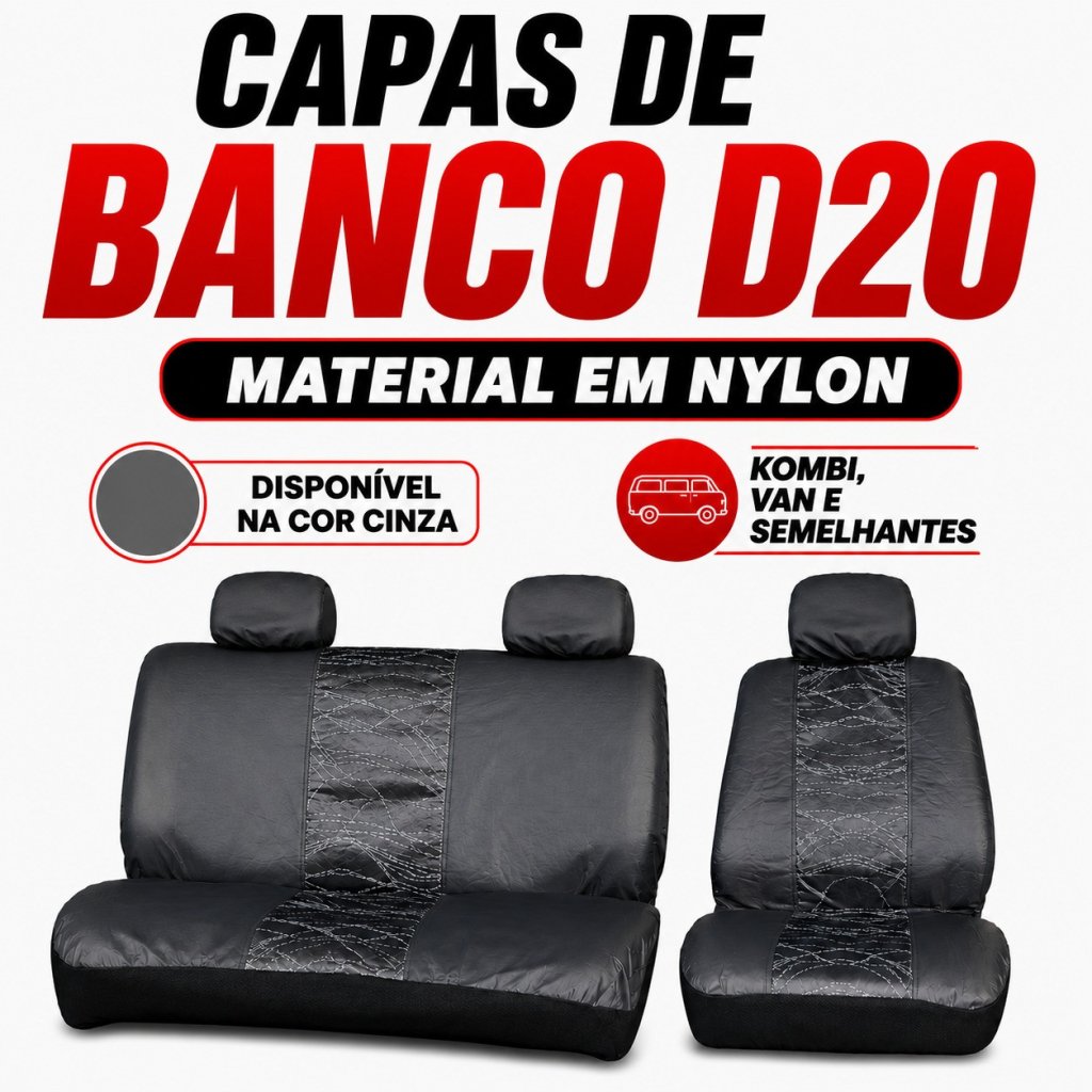 Capa para Banco D20 em Nylon