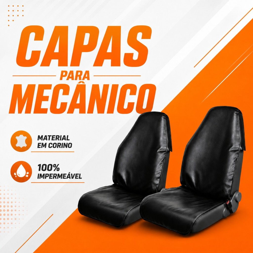 Capa Mecãnico DIanteiro Corino Impermeável - 2881