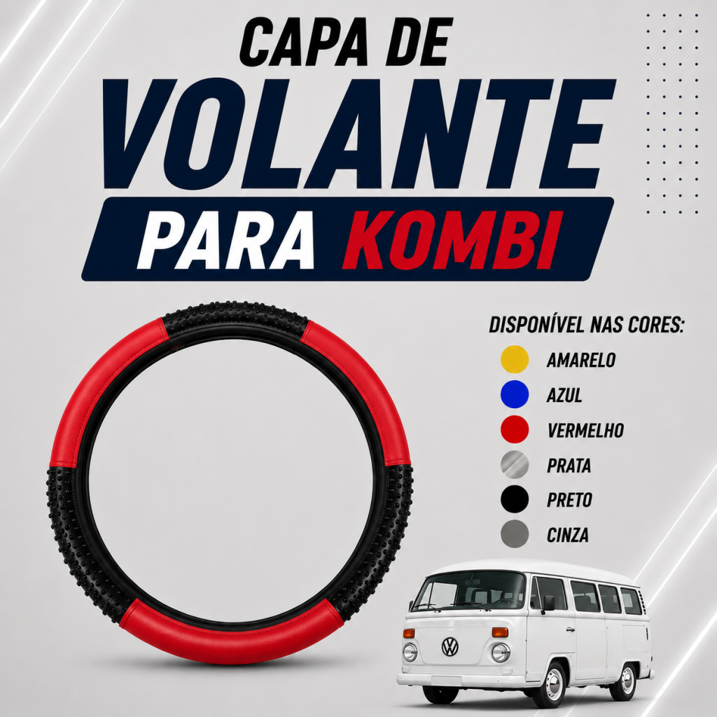 Capa de Volante para Kombi (45cm)