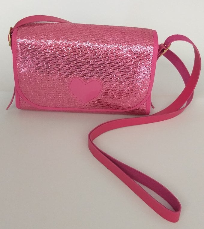 Bolsinha Charminho Gliter Pink