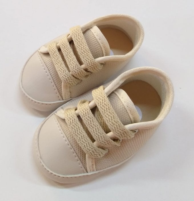 Tênis Cano Baixo Marfim 