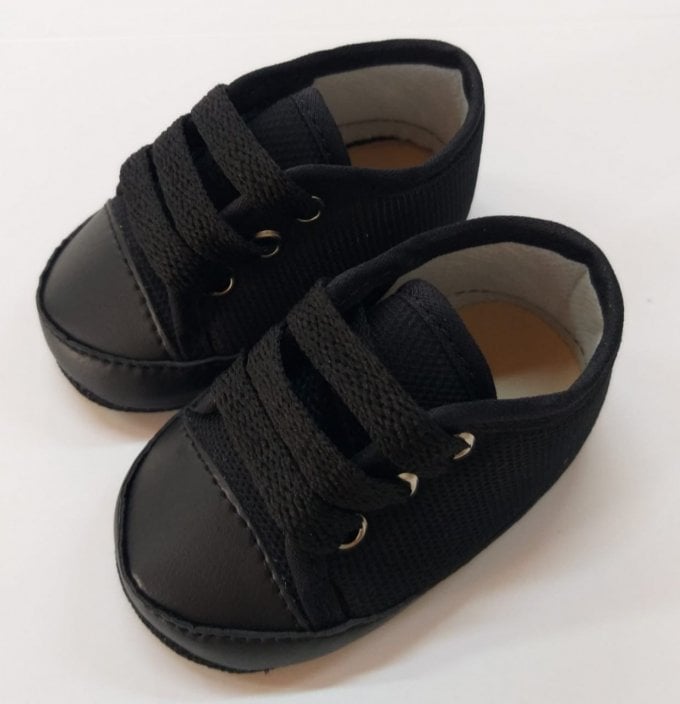 Tênis Cano Baixo Preto