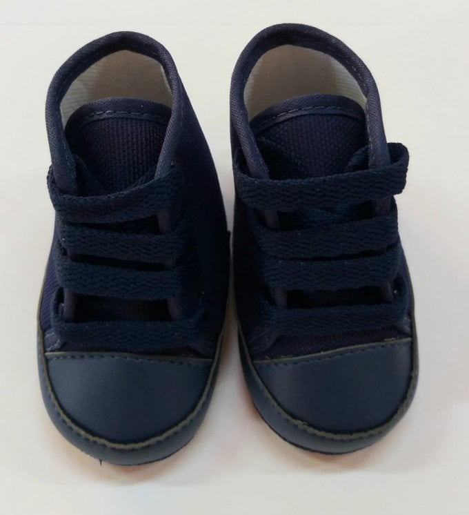 Tênis Cano Alto Azul Marinho 