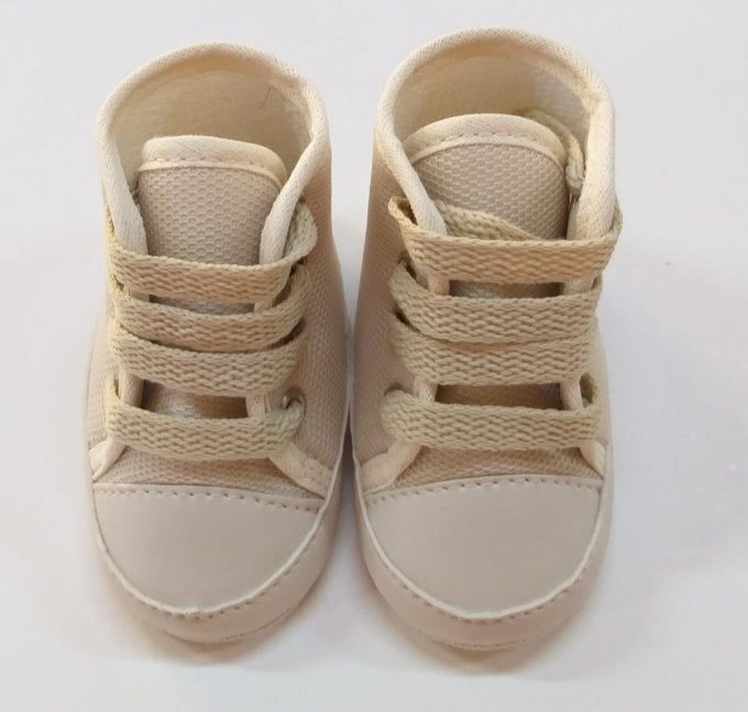 Tênis Cano Alto Marfim