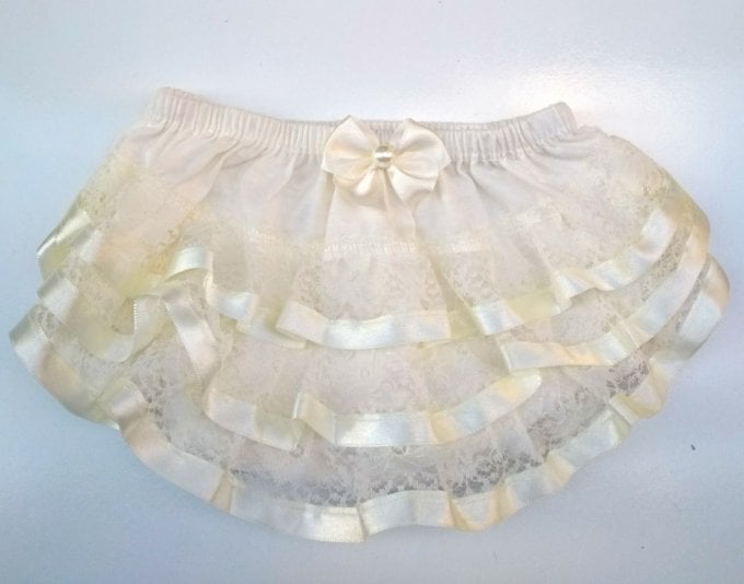 Calcinha Bumbum Rico Marfim 