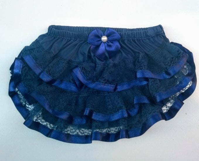 Calcinha Bumbum Rico Azul Marinho 