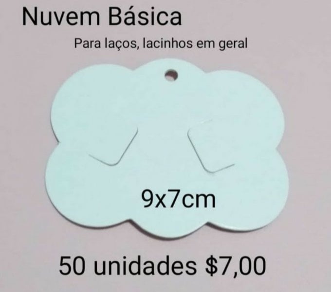 Nuvens para Laços (50 unidades)