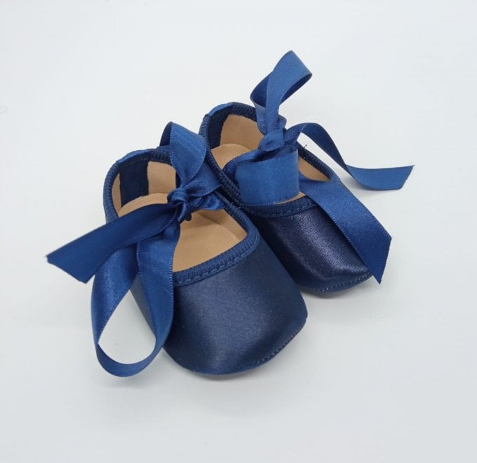 Sapatinho Bailarina Azul Marinho 