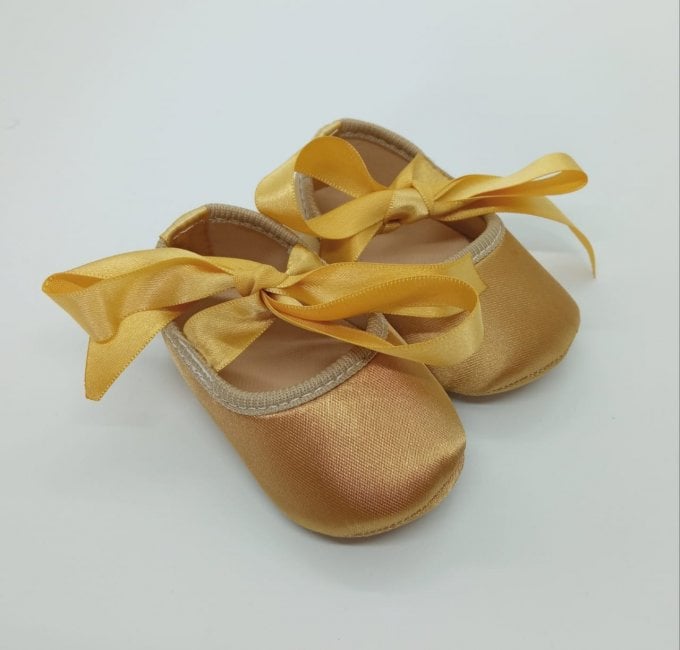 Sapatinho Bailarina Dourado 