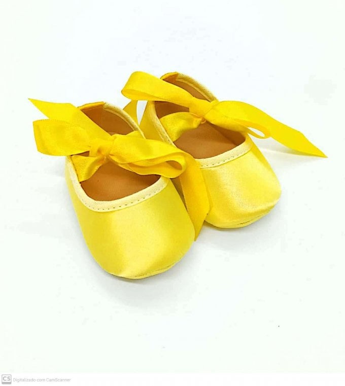 Sapatinho Bailarina Amarelo