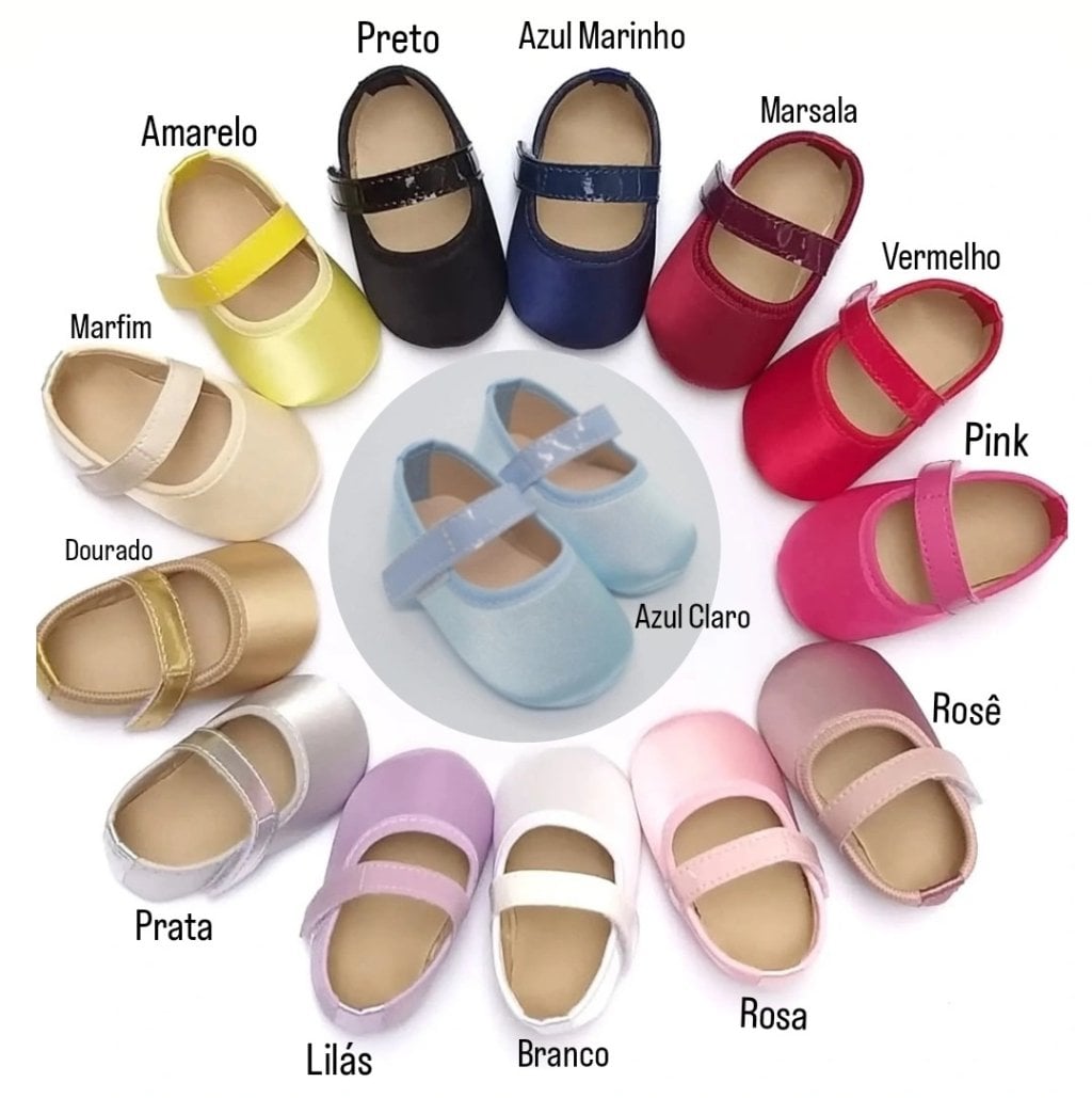 Sapatinho Cetim 
