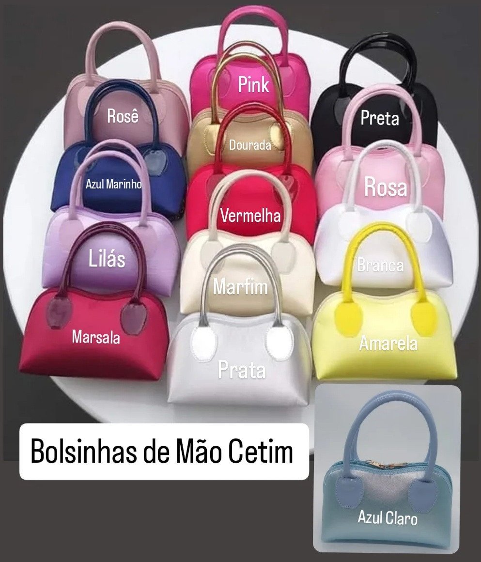 Bolsinha de Mão Cetim 