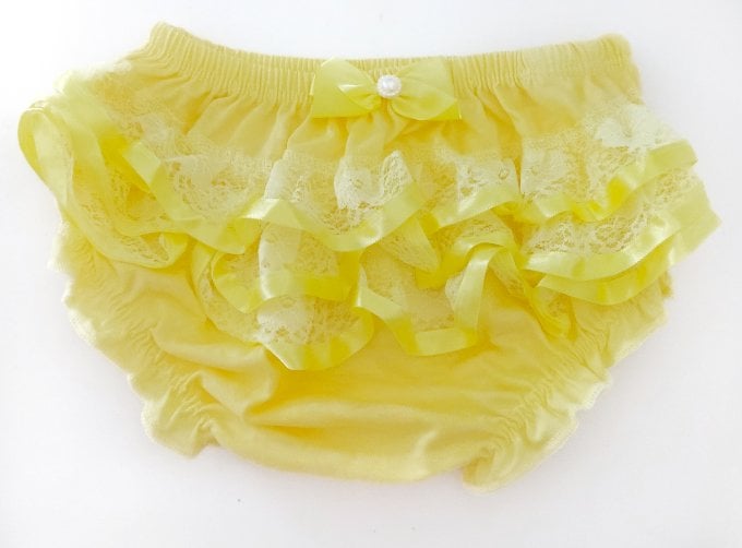 Calcinha Bumbum Rico Amarela 