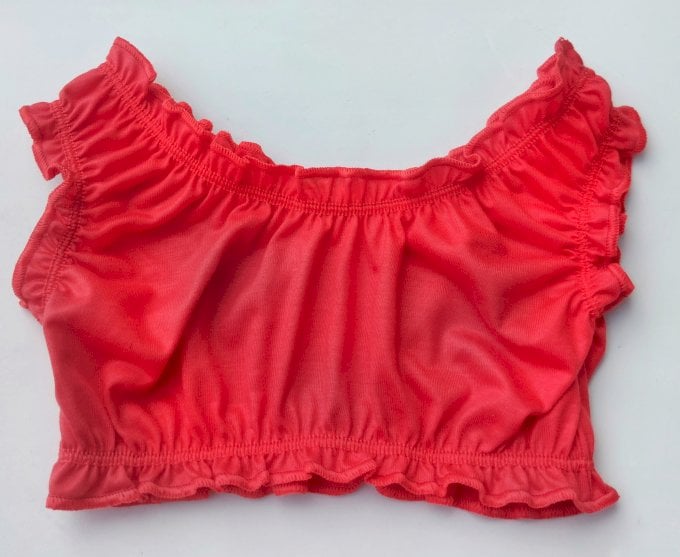 Top Infantil Vermelho