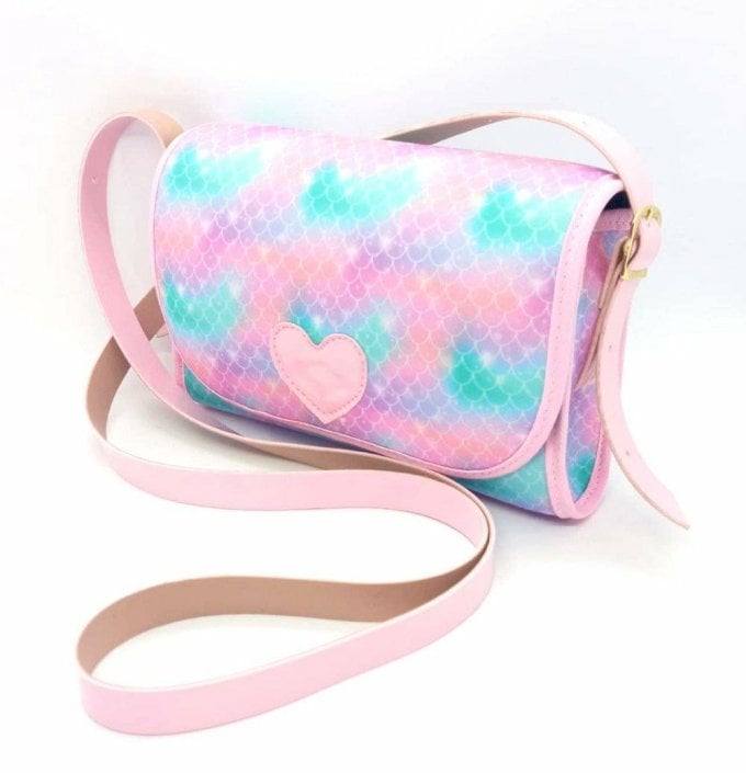 Bolsinha Charminho Estampada Sereia