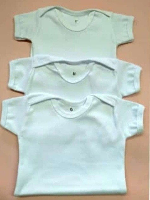 Body Manga Curta Branco 