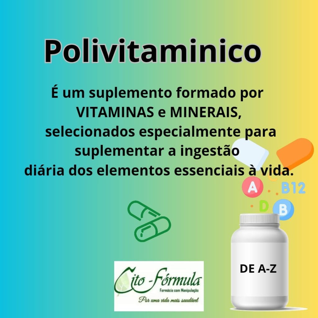 Multivitamínico & Minerais 60 cápsulas