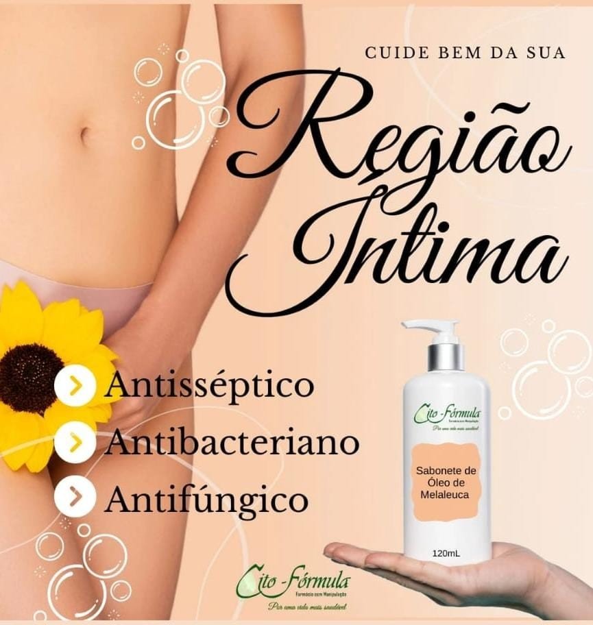 Sabonete Íntimo com Óleo de Melaleuca 120ml