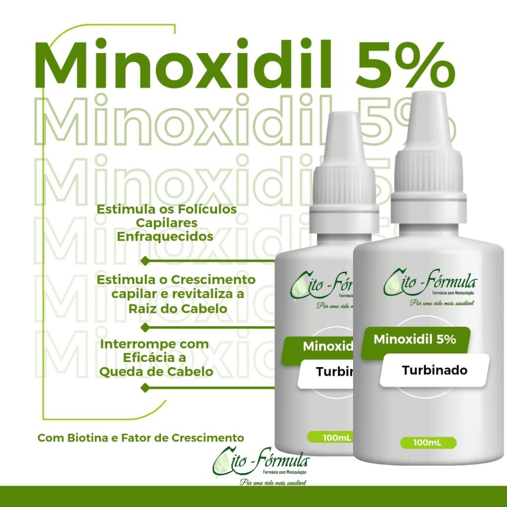 Minoxidil Turbinado 100ml