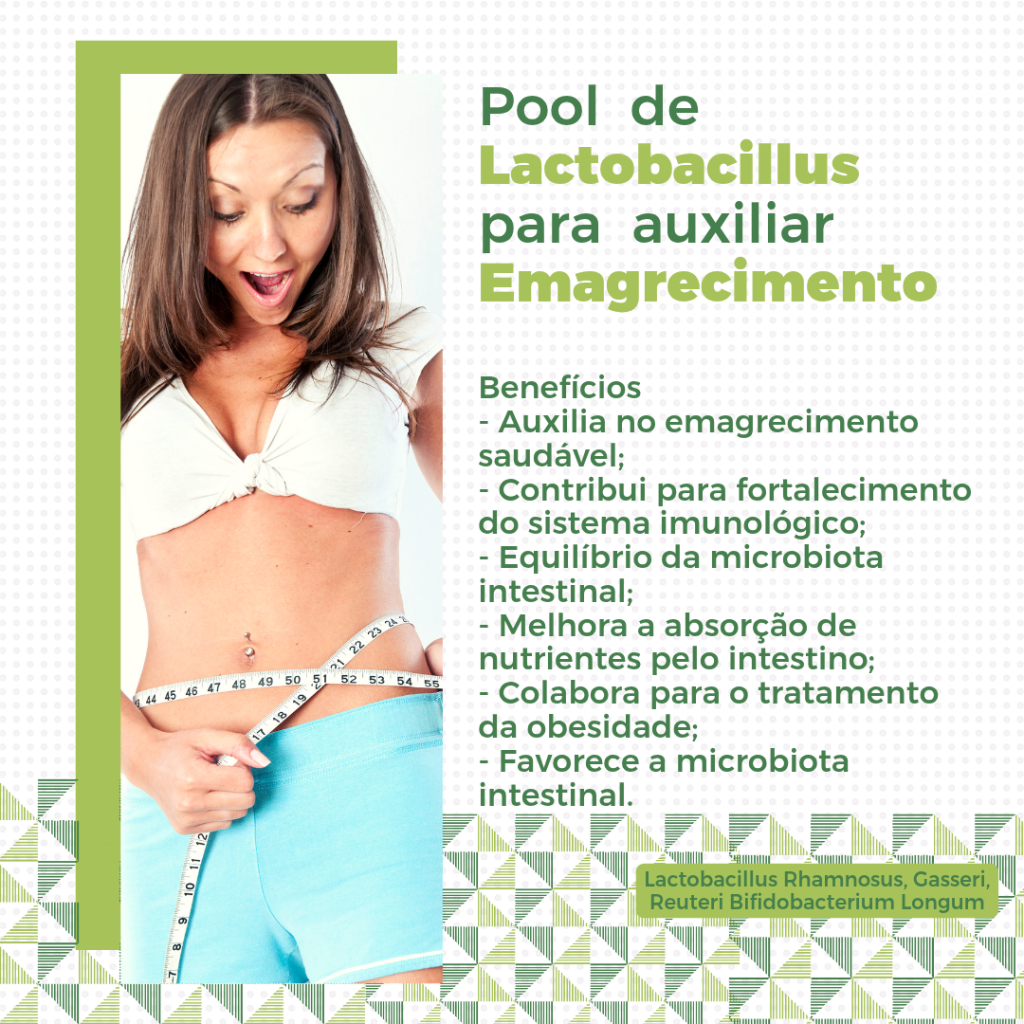 Lactobacillus Emagrecedores 60 capsulas