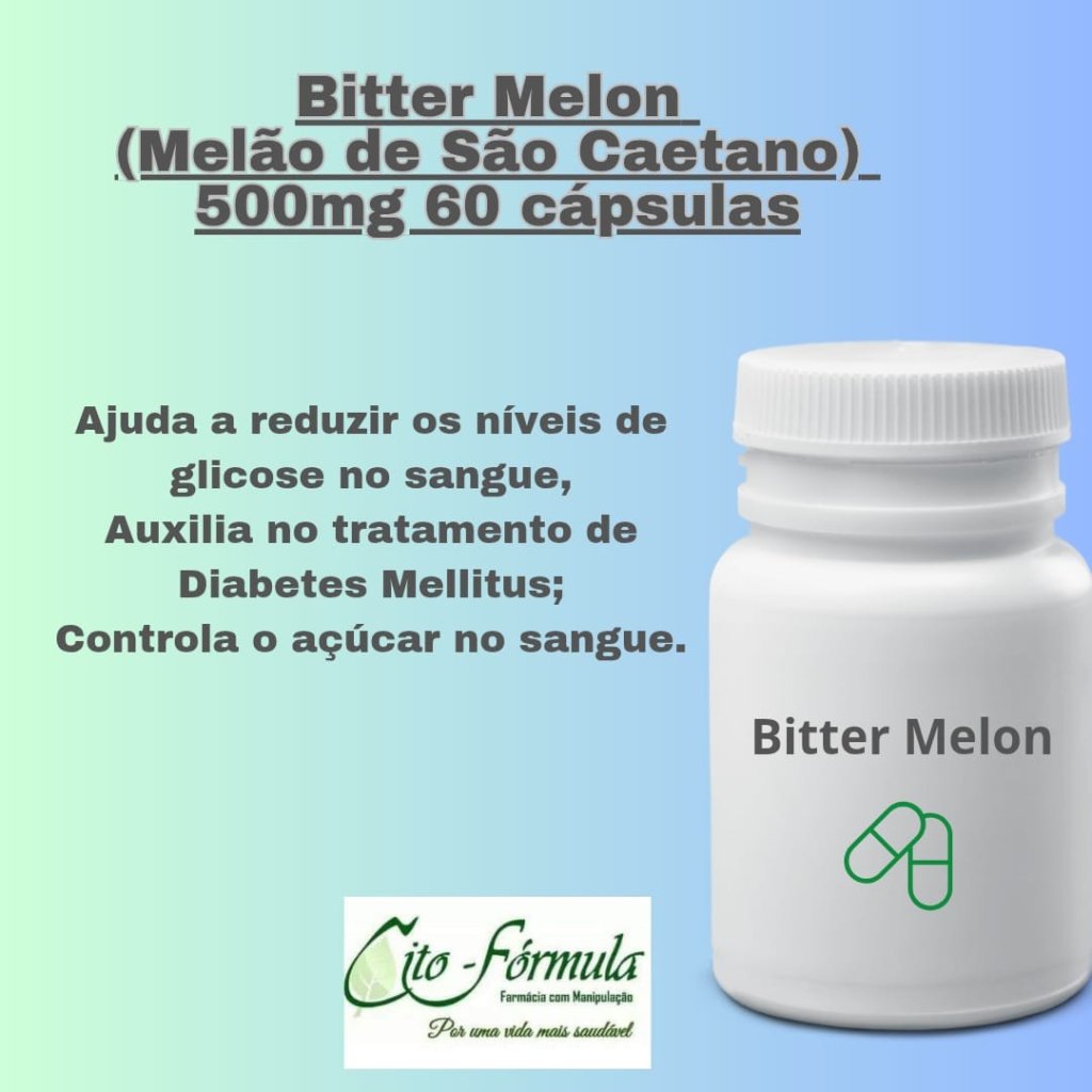 Bitter Melon (Melão de São Caetano) 500mg 60 cápsulas