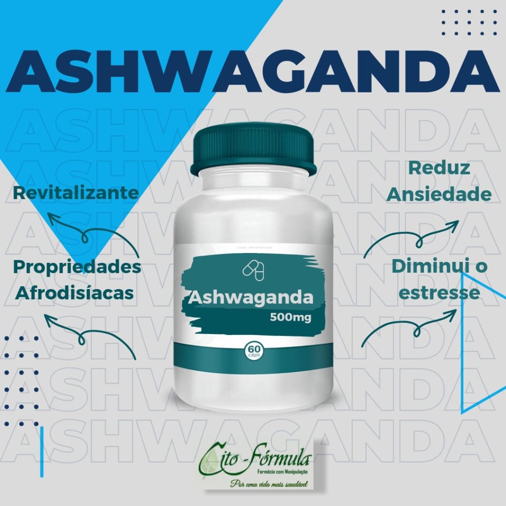 Ashwaganda 500mg -60 capsulas