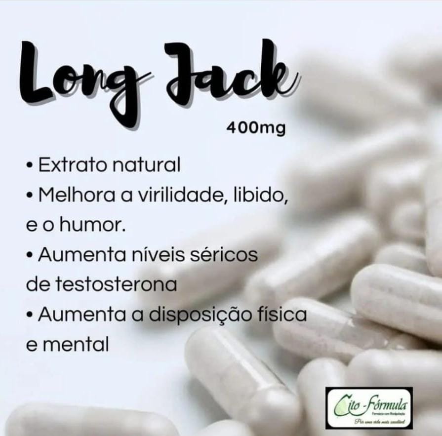 Long Jack 400mg 60 capsulas