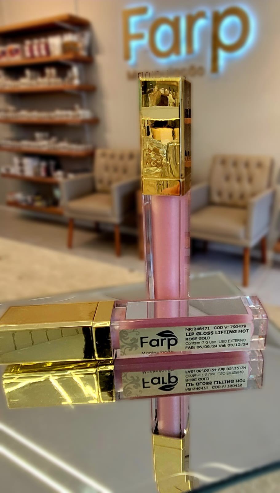 lip gloss Hot (aquece)