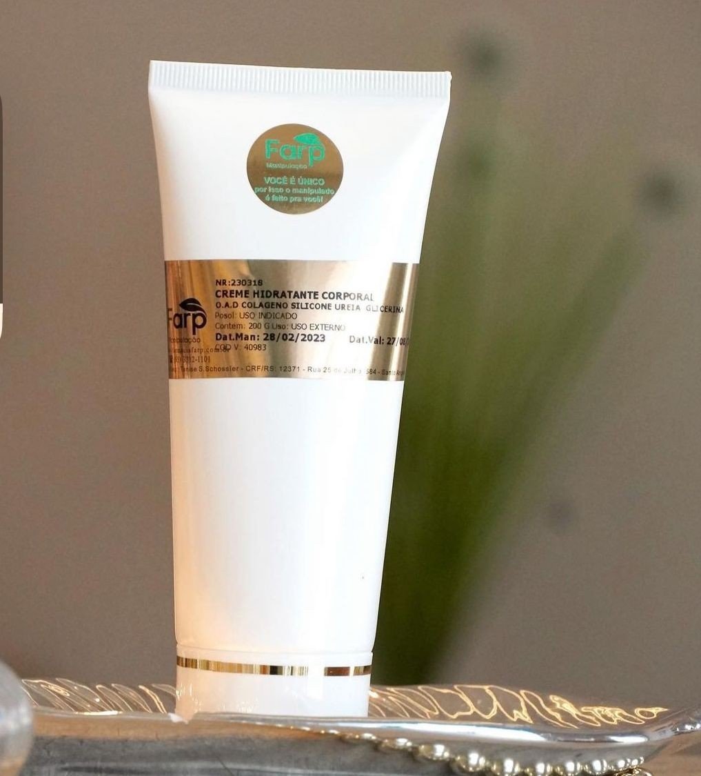 Creme Corporal Hidratante com Colágeno e Elastina