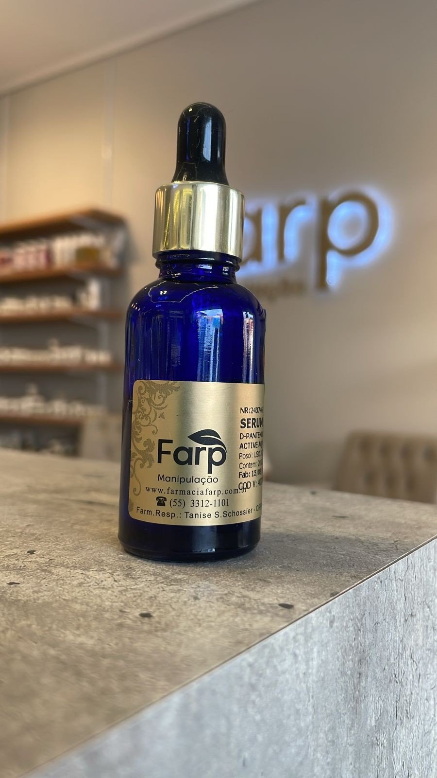 Sérum Ac. Hyaluronico e Vitamina B5