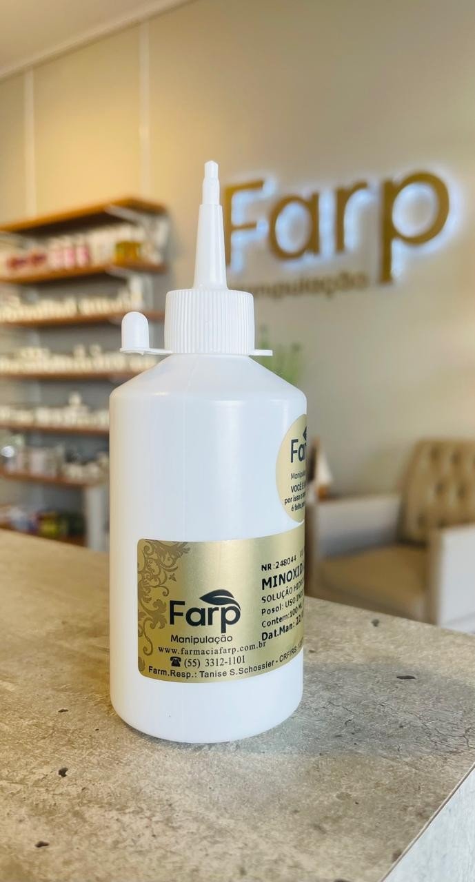Solução Minoxidil 5% Sem álcool
