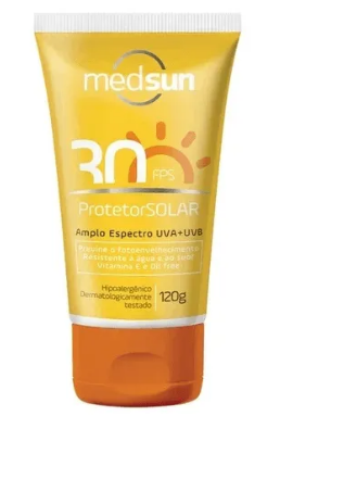 Protetor Solar Medsun fps 30 120g (790678)