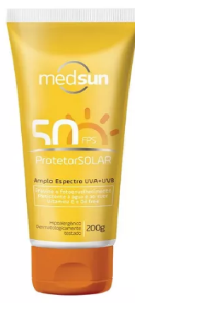 Protetor Solar Medsun FPS 50 200g (790179)