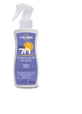 Protetor Solar Medsun FPS 70 KIDS  125g (790840)